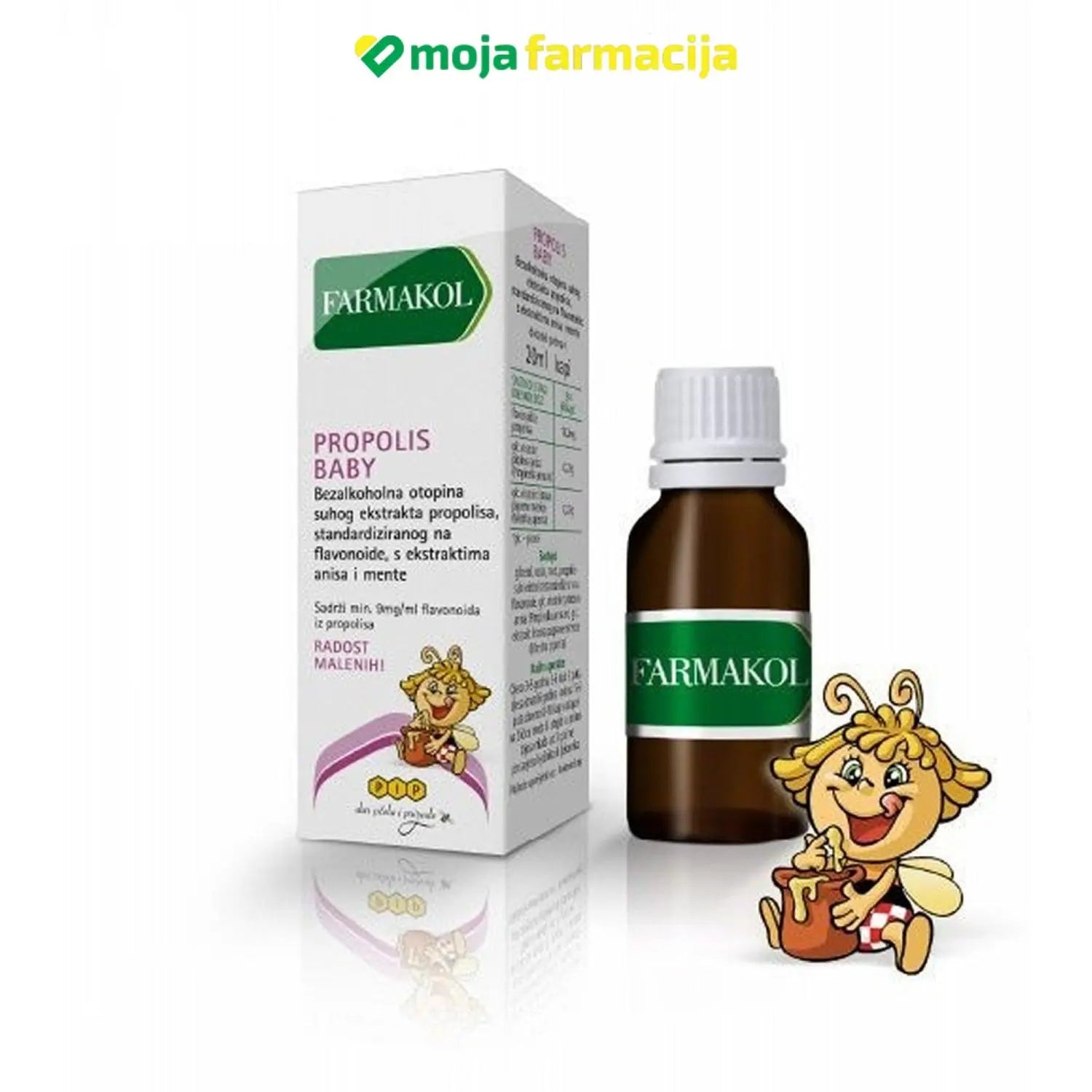 Slika proizvoda PIP Propolis 150 baby 20ml iz online apoteke Moja Farmacija - BIH