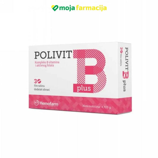 Slika proizvoda POLIVIT B PLUS iz online apoteke Moja Farmacija - BIH