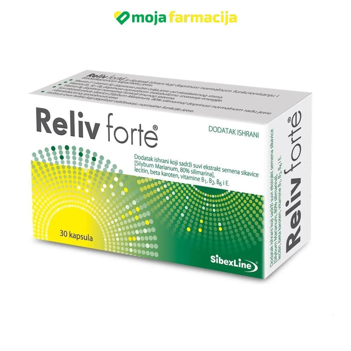 Slika proizvoda Reliv forte iz online apoteke Moja Farmacija - BIH