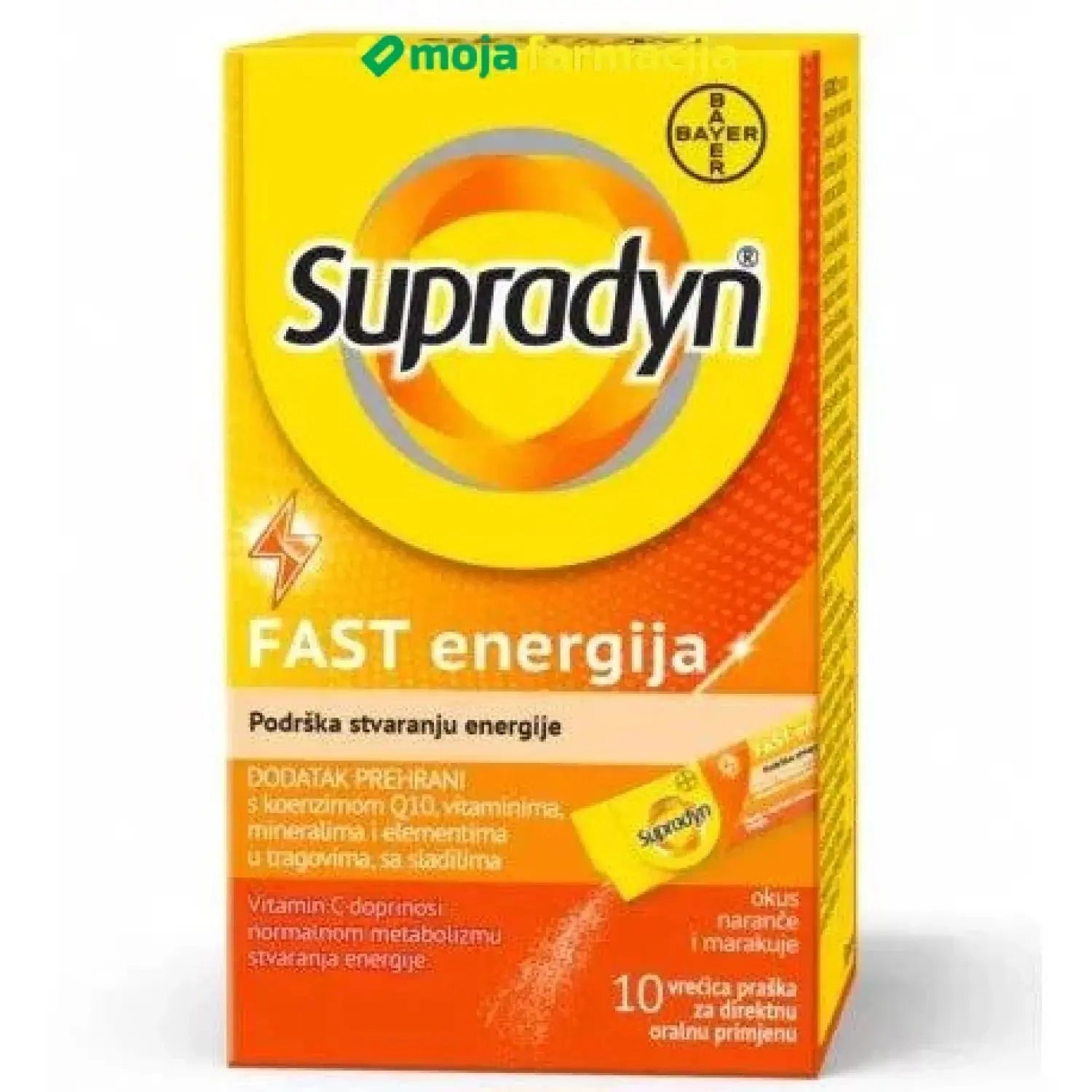 Slika proizvoda Supradyn Energija Fast iz online apoteke Moja Farmacija - BIH