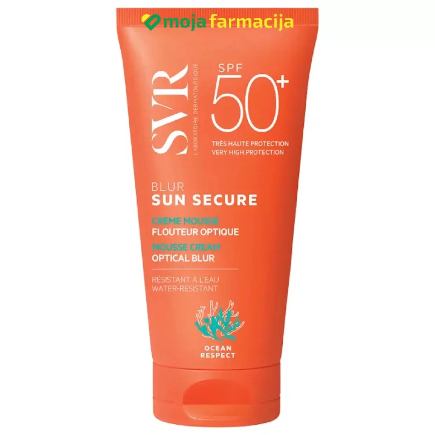 Slika proizvoda SVR Sun Secure Blur krema bez mirisa SPF50+ za zaštitu od sunca iz online apoteke Moja Farmacija - BIH