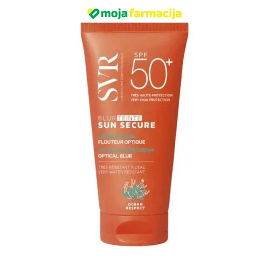 Slika proizvoda SVR Sun Secure Blur Rose tonirana krema za lice sa zaštitom SPF50+ iz online apoteke Moja Farmacija - BIH