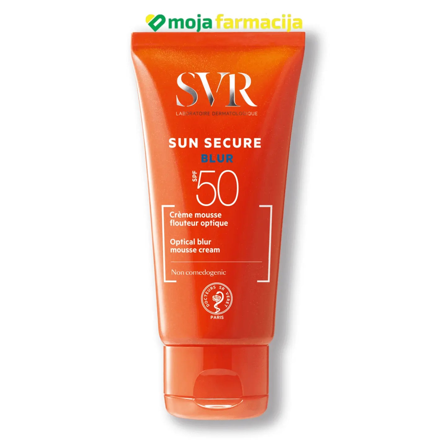 Slika proizvoda SVR Sun Secure Blur za lice sa zaštitom od sunca SPF50 iz online apoteke Moja Farmacija - BIH