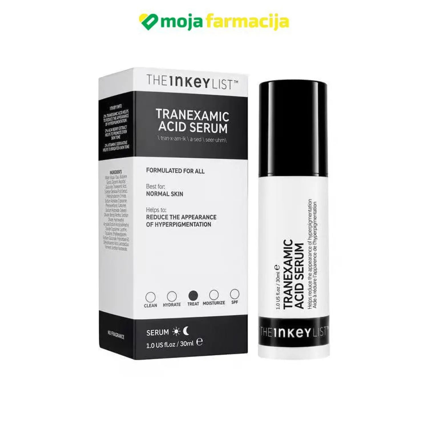 Slika proizvoda THE INKEY LIST Tranexamic acid serum iz online apoteke Moja Farmacija - BIH