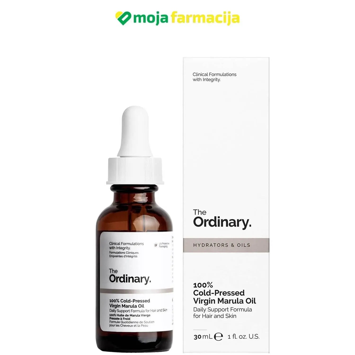 Slika proizvoda THE ORDINARY Hladno presano ulje marule 100% iz online apoteke Moja Farmacija - BIH