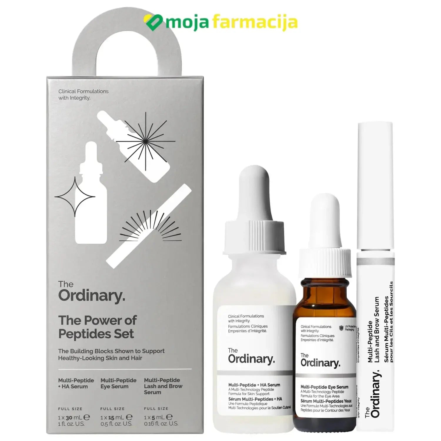 Slika proizvoda THE ORDINARY Power of peptides set iz online apoteke Moja Farmacija - BIH