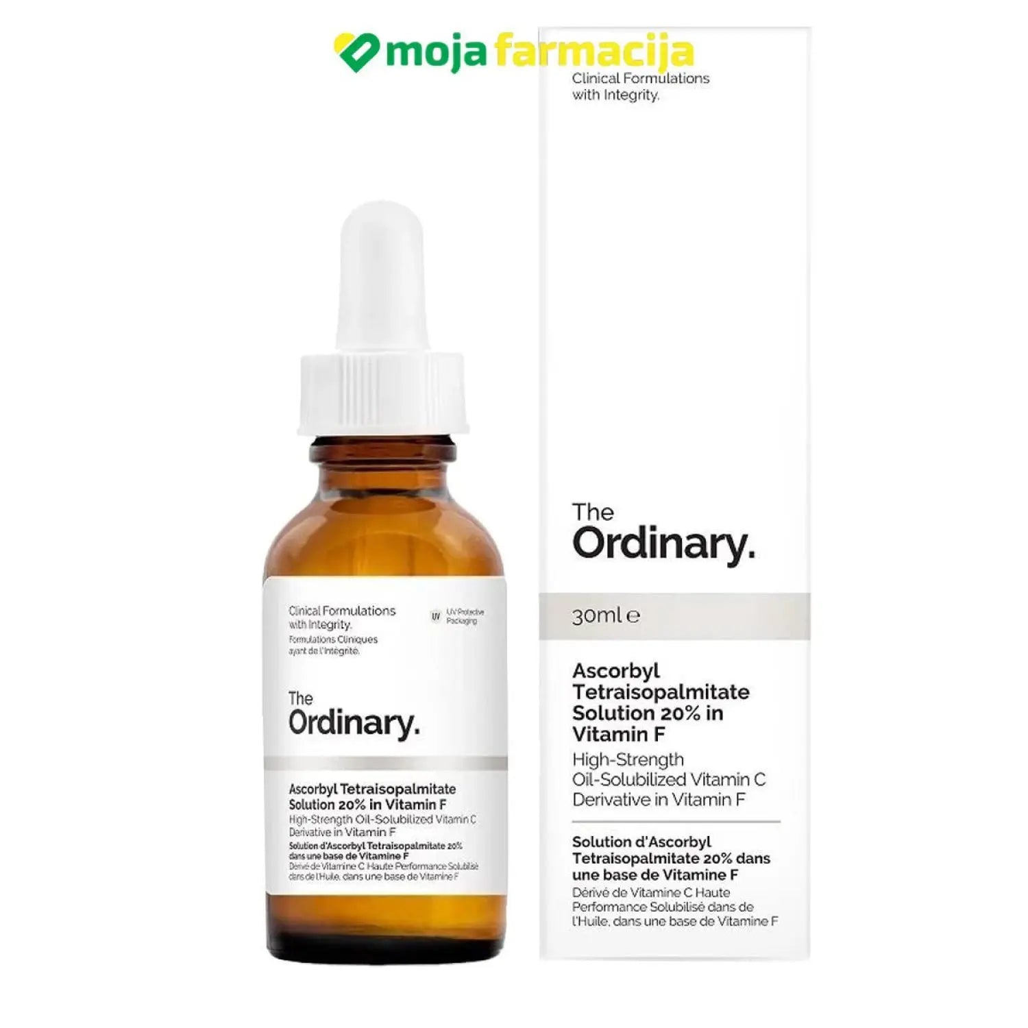 Slika proizvoda THE ORDINARY Serum za lice sa derivatom vitamina C i F iz online apoteke Moja Farmacija - BIH