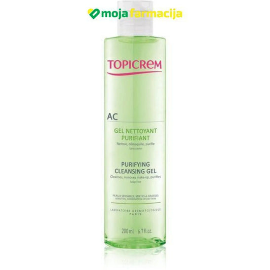 TOPICREM AC GEL ZA PROČIŠĆAVANJE 200ml - Moja Farmacija - BIH