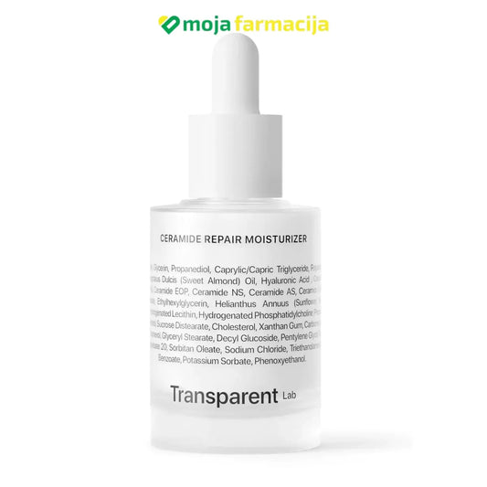 Slika proizvoda TRANSPARENT LAB Ceramide repair moisturizer serum iz online apoteke Moja Farmacija - BIH