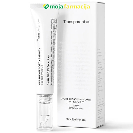 TRANSPARENT LAB Overnigt Soft+smooth lip treatment - Moja Farmacija - BIH