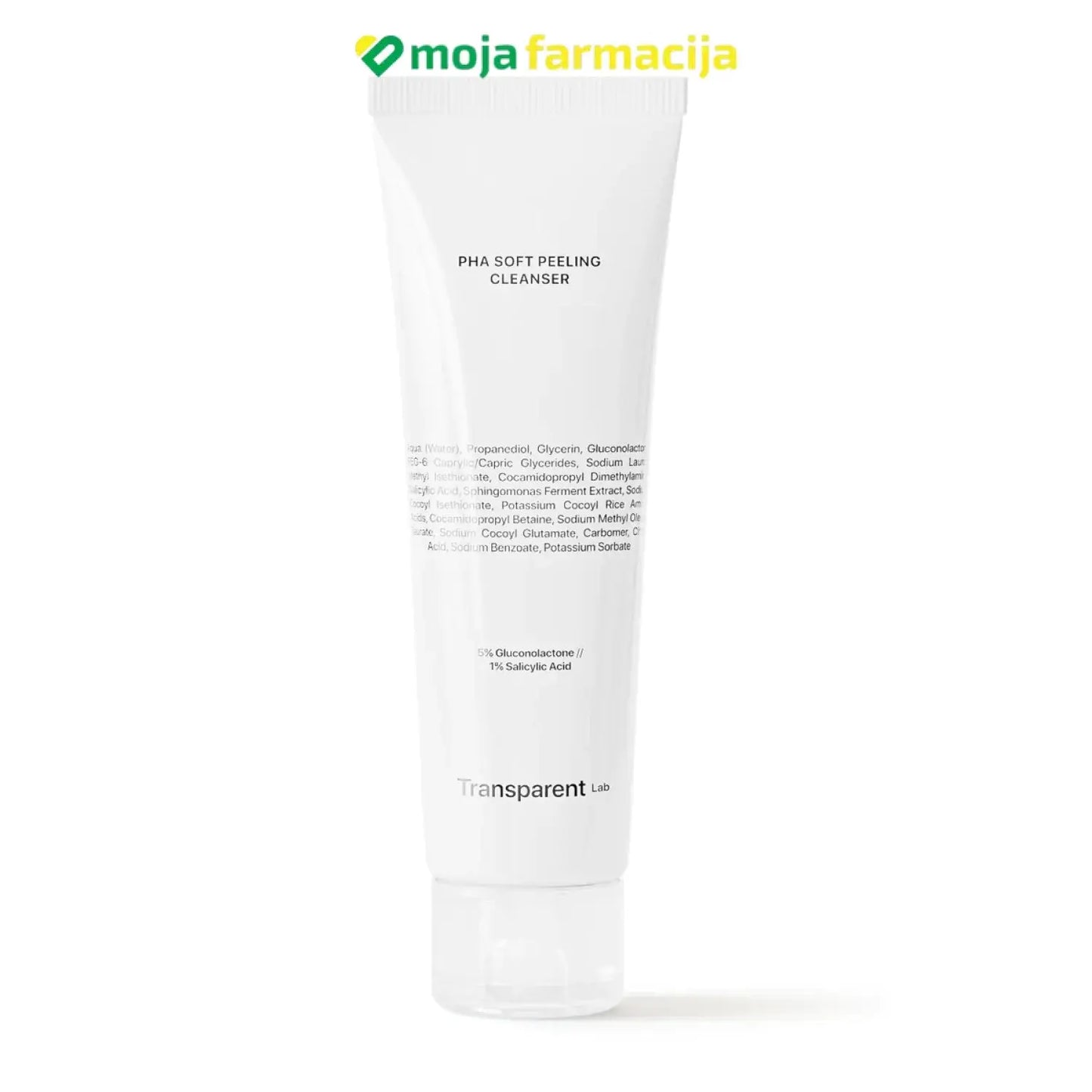 Slika proizvoda TRANSPARENT LAB PHA Soft peeling cleanser iz online apoteke Moja Farmacija - BIH