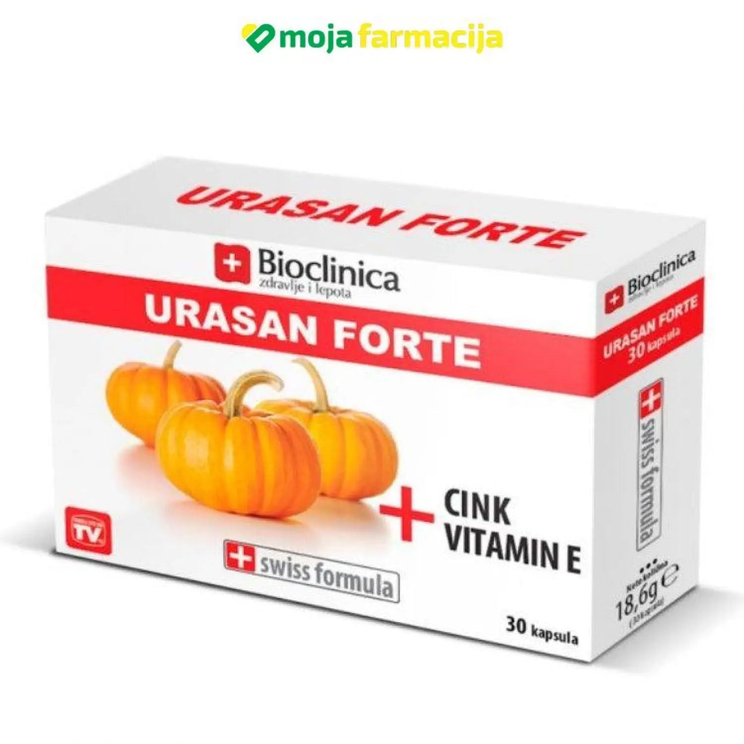 Slika proizvoda Urasan Forte BIOCLINICA iz online apoteke Moja Farmacija - BIH