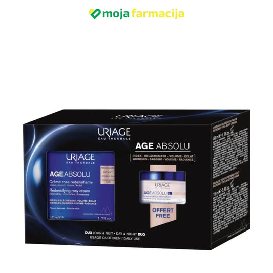 Slika proizvoda URIAGE Age absolu ( Age absoule krema 50ml+ maska 15ml ) iz online apoteke Moja Farmacija - BIH