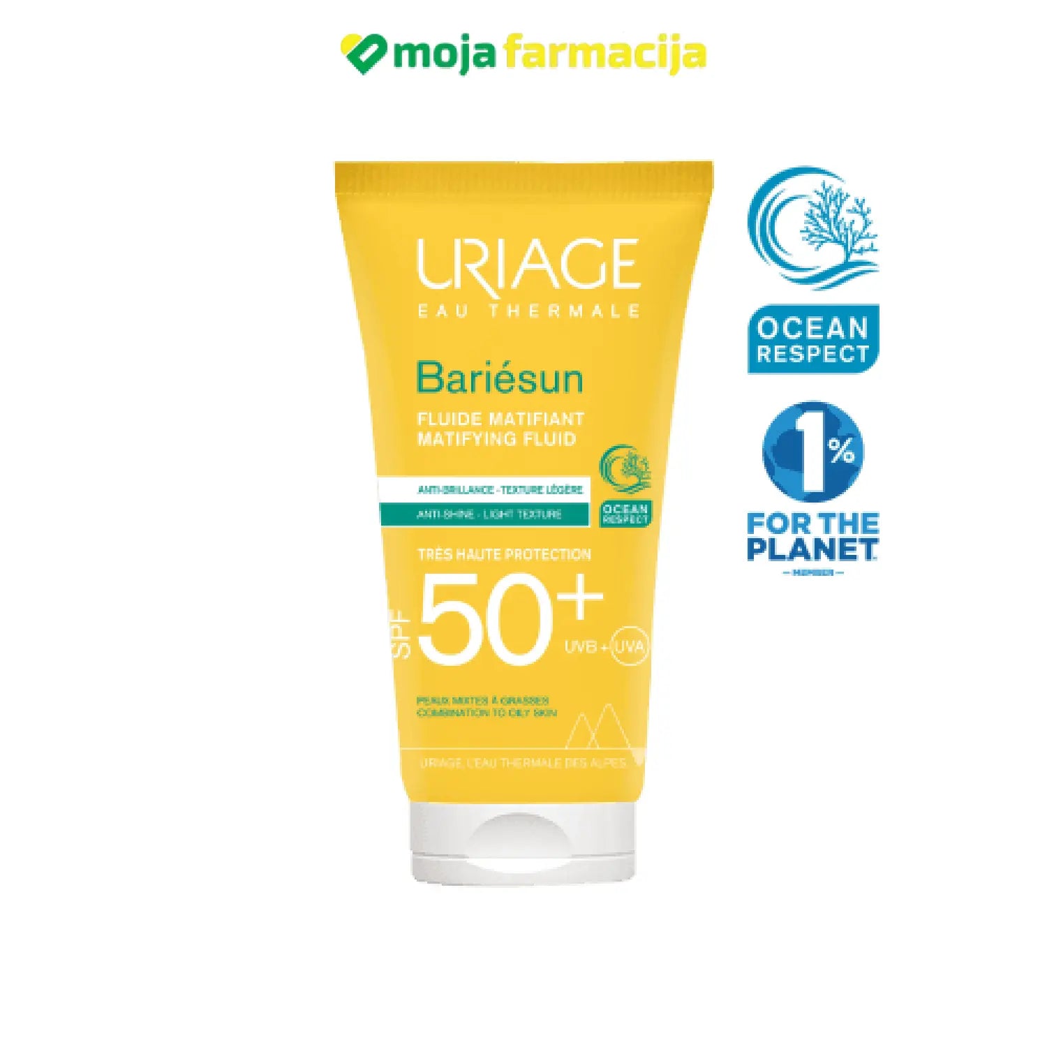 Slika proizvoda URIAGE Bariesun SPF50 mat fluid iz online apoteke Moja Farmacija - BIH