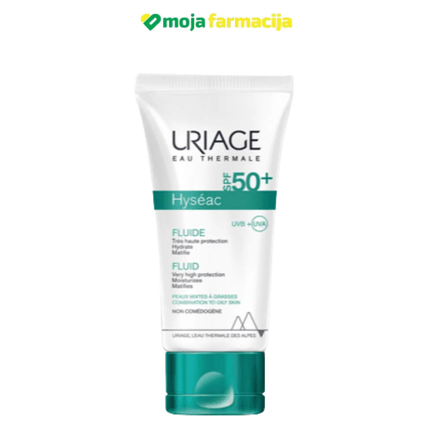 Slika proizvoda URIAGE Hyseac Fluid SPF50 iz online apoteke Moja Farmacija - BIH