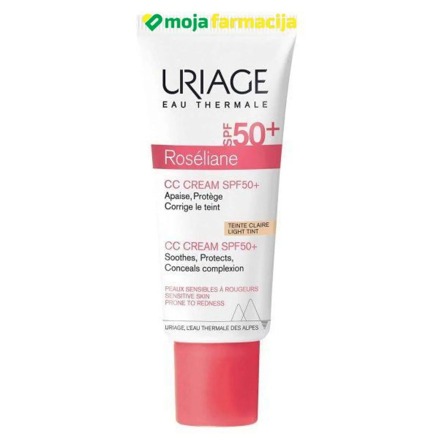 Slika proizvoda URIAGE Roseliane CC SPF50 krema - light iz online apoteke Moja Farmacija - BIH