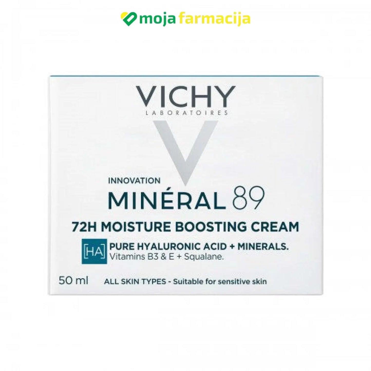 Slika proizvoda VICHY Mineral 89 krema za intenzivnu hidrataciju 72h iz online apoteke Moja Farmacija - BIH