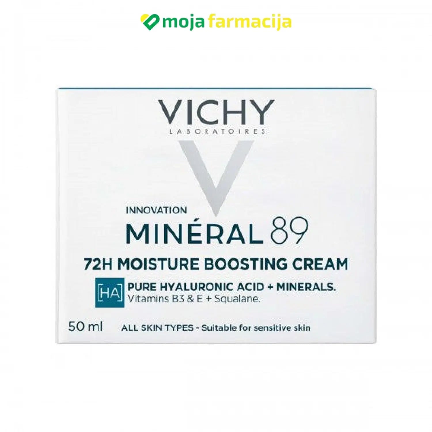 Slika proizvoda VICHY Mineral 89 krema za intenzivnu hidrataciju 72h iz online apoteke Moja Farmacija - BIH