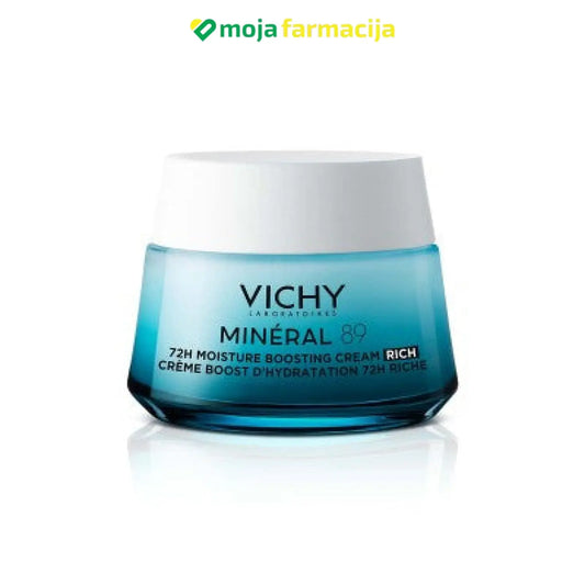 Slika proizvoda VICHY Mineral 89 Rich/bogata krema za intenzivnu hidrataciju 72h iz online apoteke Moja Farmacija - BIH