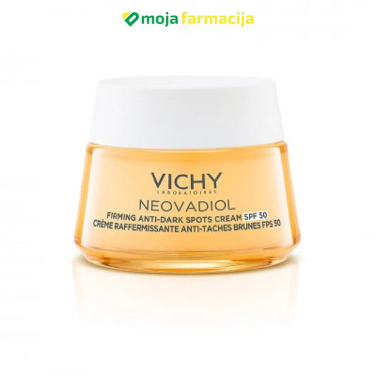 VICHY Neovadiol post-menopause krema za učvršćivanje kože i zaštitu od tamnih fleka SPF50 - Moja Farmacija - BIH