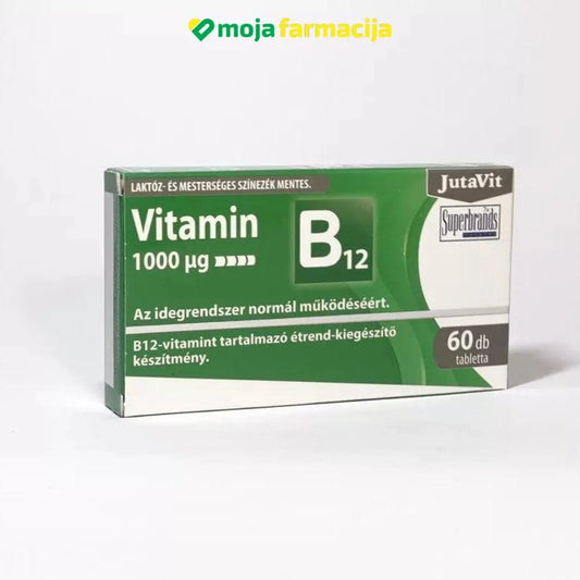 Slika proizvoda Vitamin B12 1000mcg JUTAVIT iz online apoteke Moja Farmacija - BIH