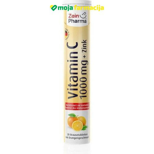 Slika proizvoda Vitamin C + cink Zein iz online apoteke Moja Farmacija - BIH