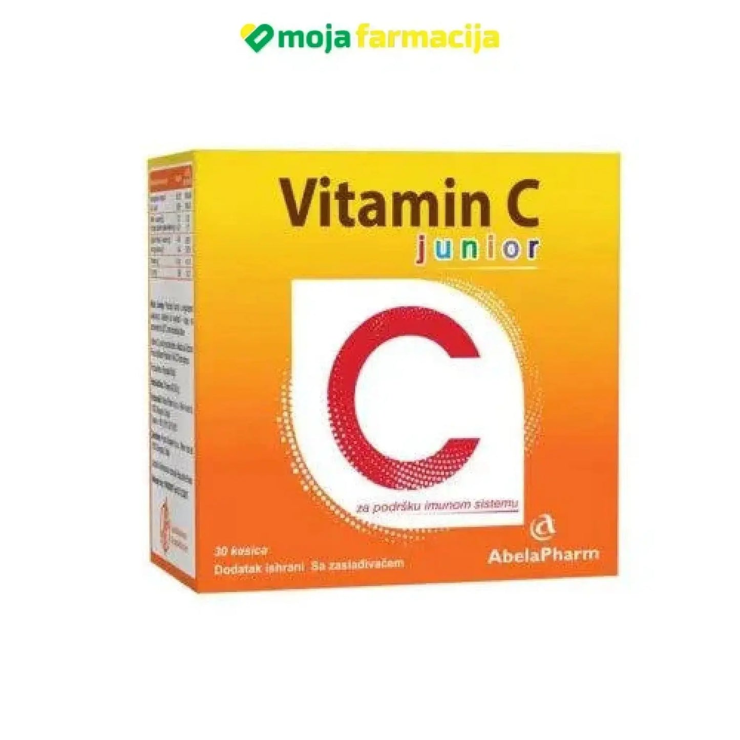 Slika proizvoda Vitamin C Junior kesice iz online apoteke Moja Farmacija - BIH